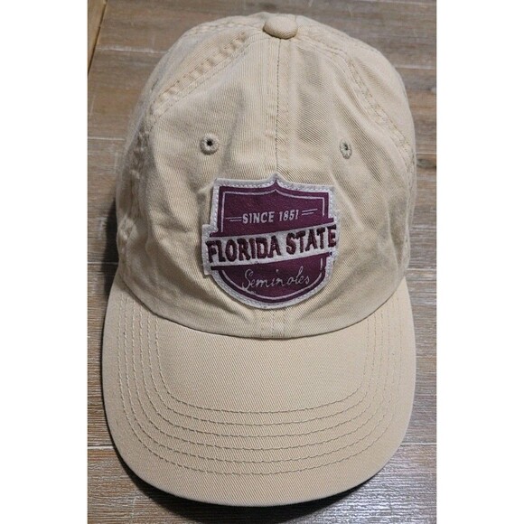 FSU Hat Cap Florida State Seminoles Top Of The World Dad Unstructured Strapback - Picture 1 of 5
